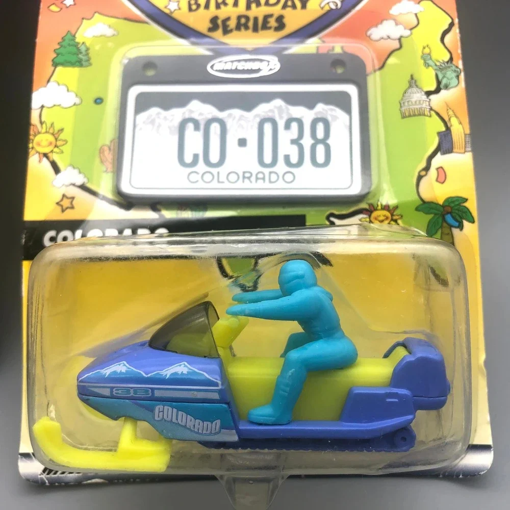 Matchbox Across America‎ 50th Birthday Utah Ford Explorer Colorado Snowmobile